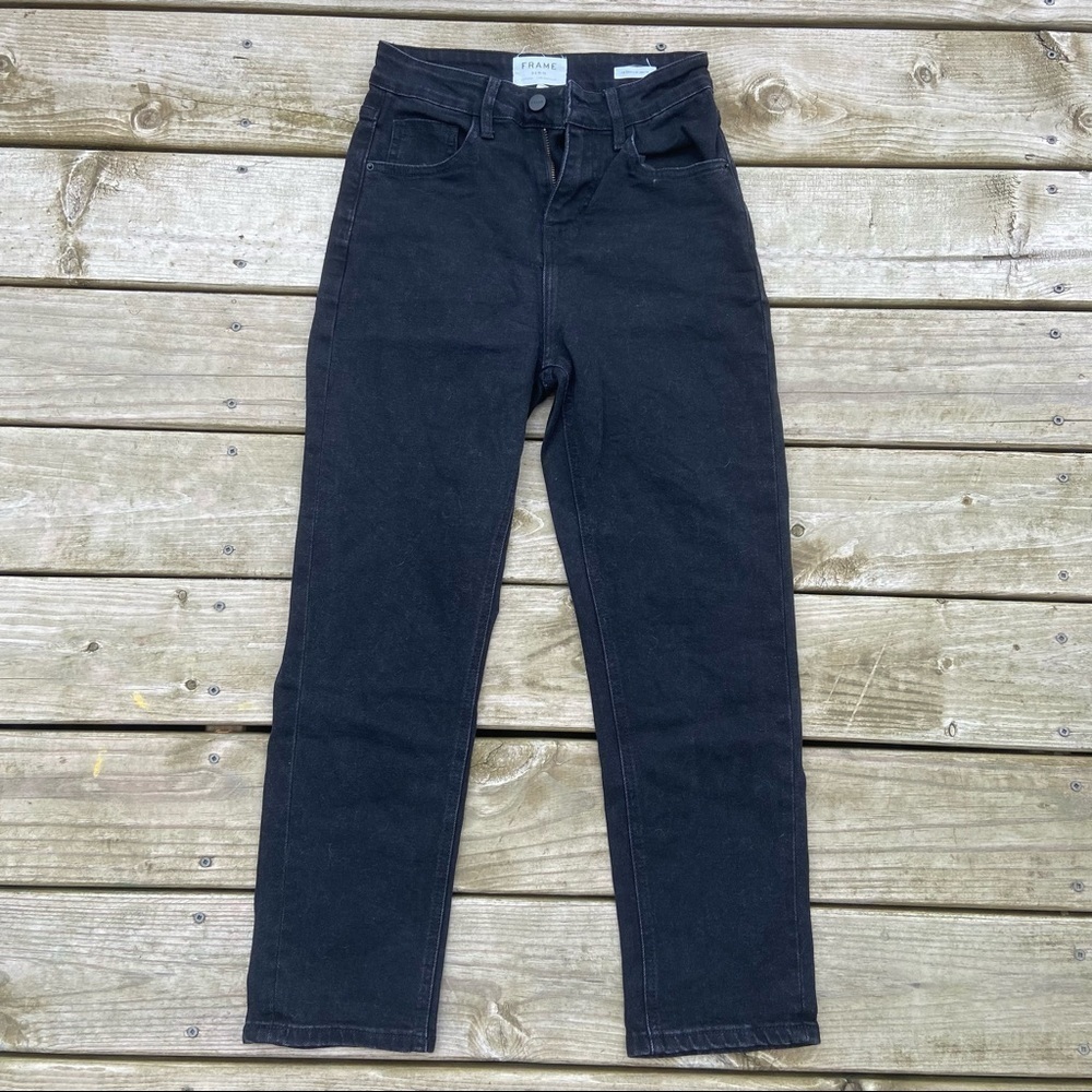** Frame denim revolve le skinny de Jeanne black jeans 25